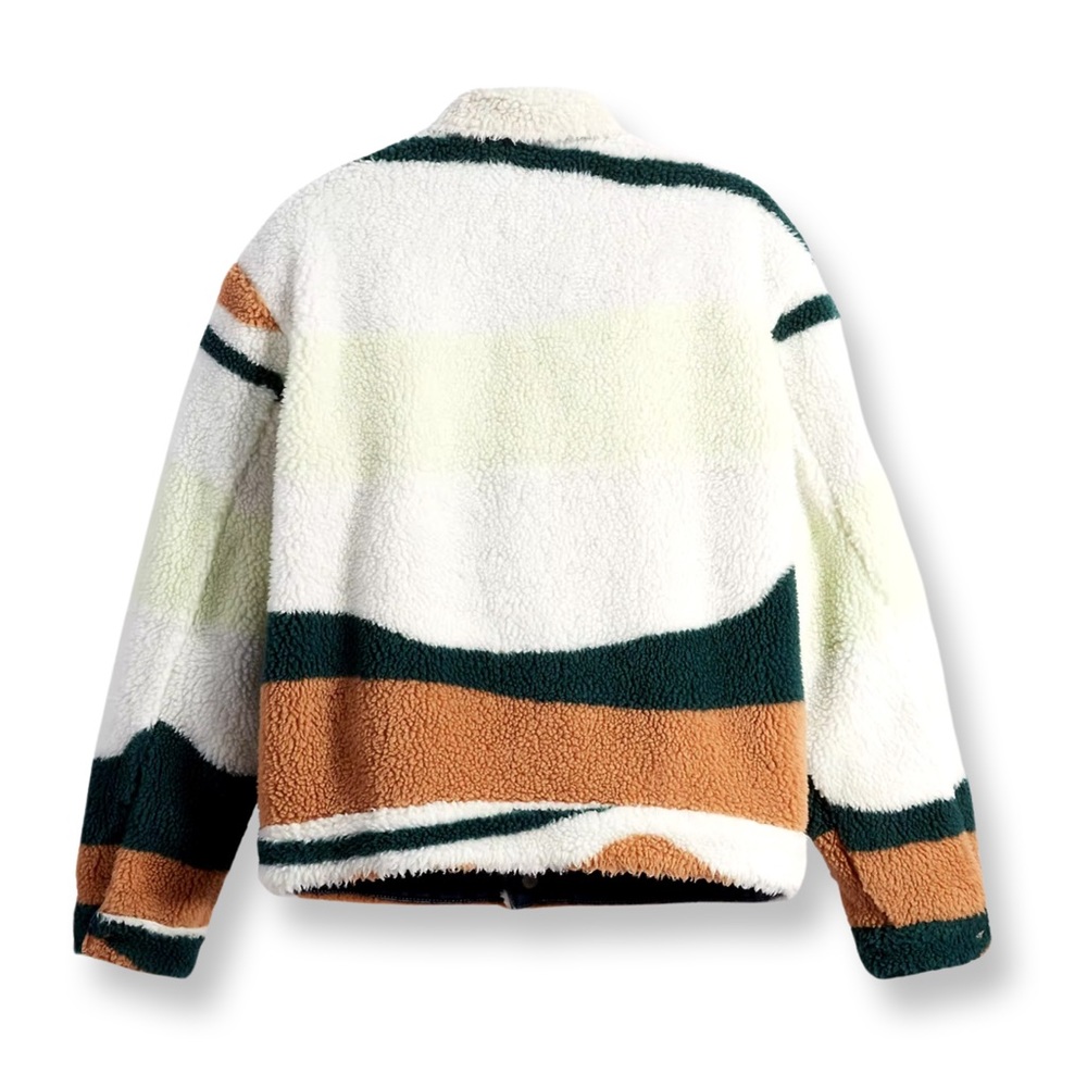 LEVI’S PREMIUM REVERSIBLE VINTAGE RELAXED FIT SHERPA TRUCKER JACKET A31760000 - Picture 6 of 16